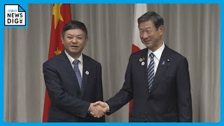 日中韓三カ国環境大臣会合が名古屋で始まる　伊藤信太郎環境大臣が中国の黄潤秋生態環境部長と会談　処理水協議は平行線