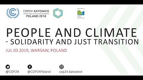 People and Climate - Solidarity & Just Transition