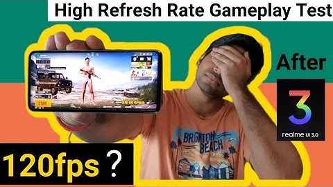 Relame GT Neo 2 120fps Gaming Support Test After Realme Ui 3.0 Update😔🤔🙄