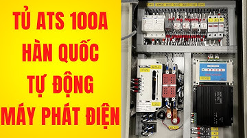 Tủ ATS 100A Hàn Quốc đề nổ máy phát điện tự động | Tu Dien DITICO