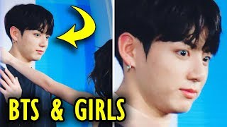 BTS With Girls - Try Not To Laugh (방탄소년단 / 防弾少年团)
