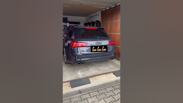 Audi S6 C7 4G Kaltstart