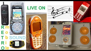 Remember old school mobile phones/ Part II/Retro mobile sound LIVE ON