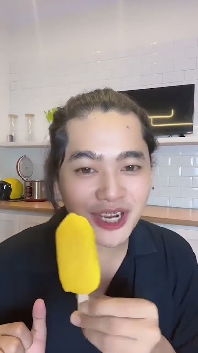 Eating ice cream makes smoke come out
