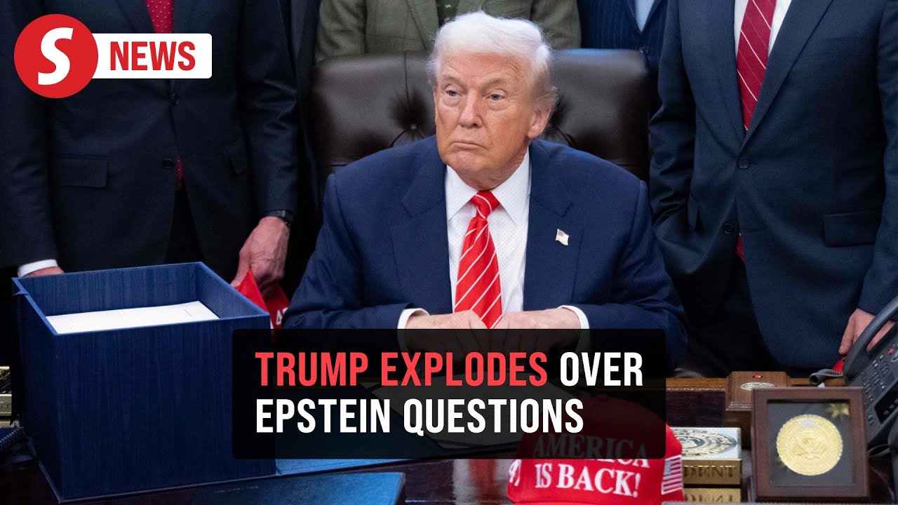 Trump attacks CNN journalist over Epstein questions at White House