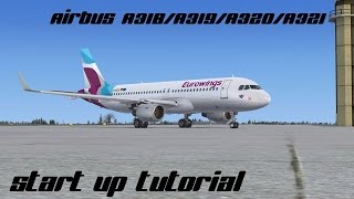 Aerosoft A320/A321 Start Up Tutorial [German]
