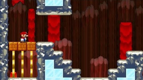 NSMB custom level Ice in Fire