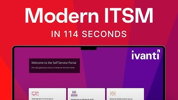 Micro Product Demo: Ivanti Neurons for ITSM in 114 seconds