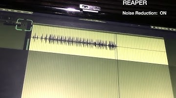 Reaper DAW - Tape Hiss - Noise Reduction - ReaFir Plugin Shootout
