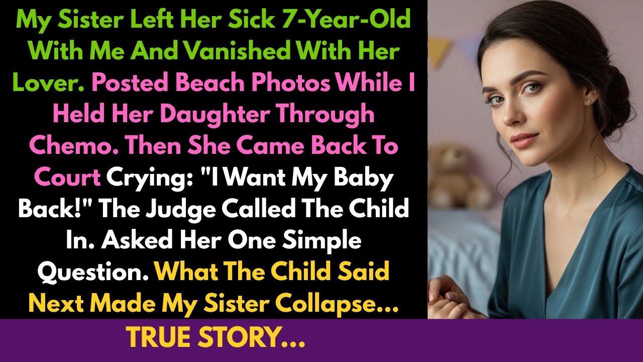 My Sister Left Her Dying Child And Ran With Lover, Years Later She Came Back Demanding Her Daughter