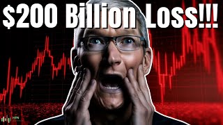 Apple Stock Market Cap Loses $200 Billion In Value AAPL Stock Prediction