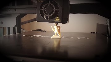 Printing a supportless samurai miniature on Ender 3