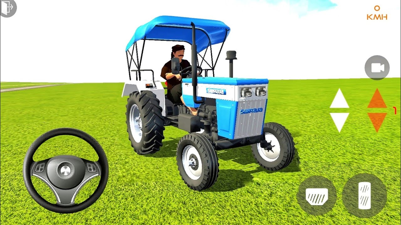 Indian Tractor Driving 3D Games #59 : Android Gameplay - Tractor Games