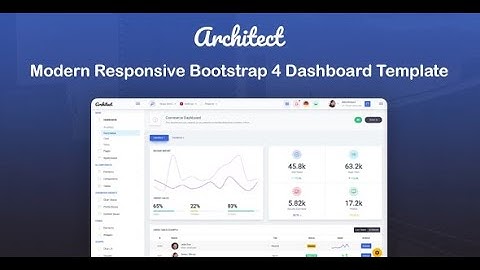 Laravel admin dashboard with architect ui (free version) template ( Part - 1)