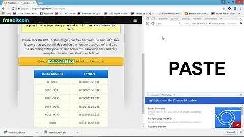 Freebitco.in 10000 ROLL SCRIPT 100% working as of February 23, 2018