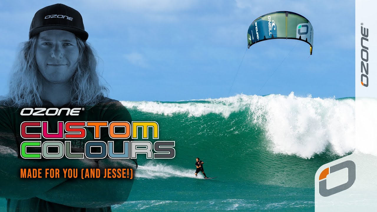 Made for you. Ordering an Ozone custom colour kite is easy | Jesse Richman