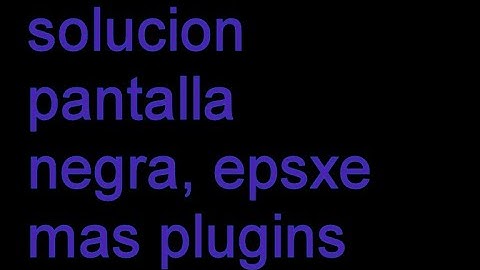 COMO REPARAR SOLUCION PANTALLA NEGRA EMULADOR EPSXE 2024
