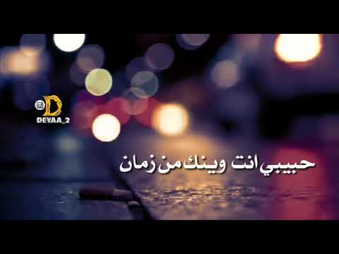 شيلة صلاح الاخفش حبيبي انت وينك من زمان