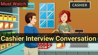 cashier interview questions and answers - english speaking conversation