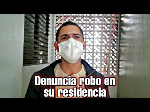 Hombre denuncia robo en su residencia en SFM