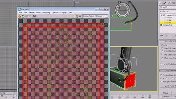 3ds max tutorial - unwrap. Part1