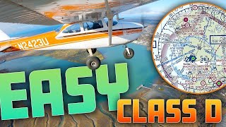 Class D Airspace MADE EASY (Arrival) | Flight Training