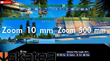 Skate 3 - [How To] Ultra Zoom 500mm & Fisheye Lens 10mm || *Tutorial* *ReplayEditor* 🛹🎥