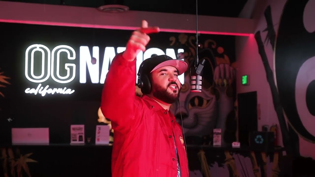 16 BARS Feat Destruct Music Live Cypher @ OG NATION L.A.