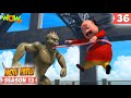 Lizard man ne motu ko pakda  s13  36  motu patlu new  cartoons for kids  spot