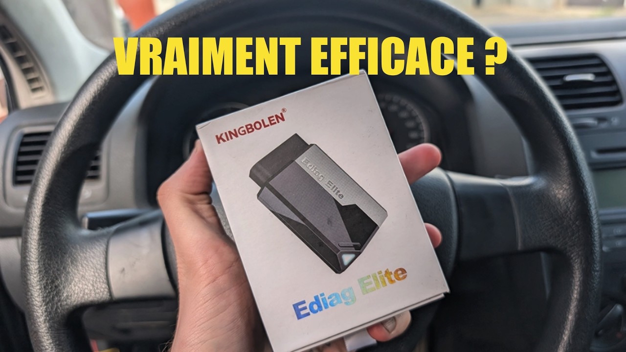 BOITIER DIAG AUTO PETIT ET PAS CHER, CELA VAUT QUOI ? VALISES DIAGNOSTIQUE KINGBOLEN EDIAG ELITE, K7