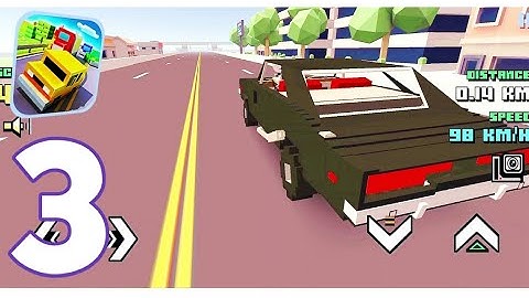 Blocky Highway: Traffic Racing Geme 2021 - iOS, Gameplay Abdate #Part 3 - Rasya games