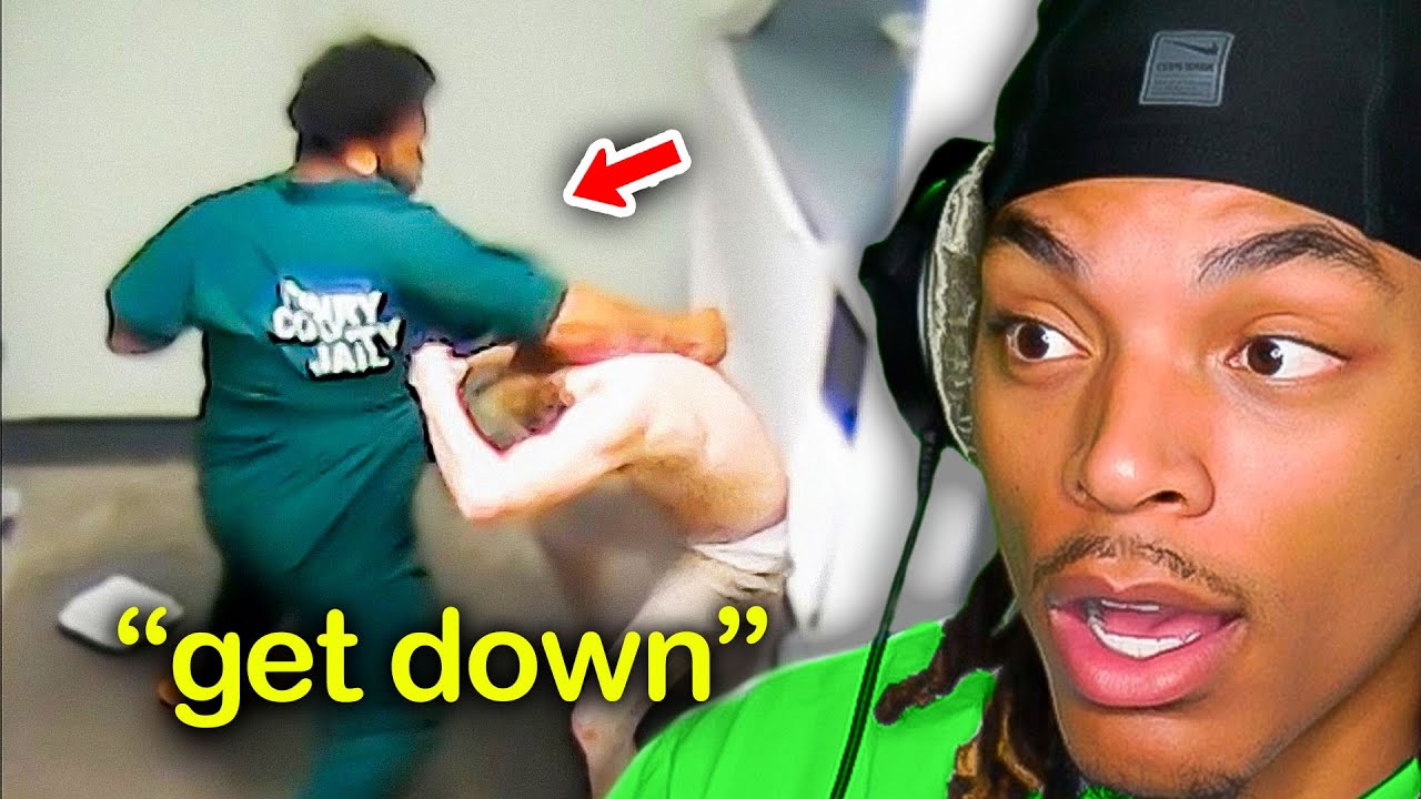 Fresh Meat Inmate Gets Stalked By Entire Prison