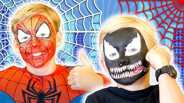 Spider-Man Face Paint for Kids! | Spider-Man Characters | We Love Face Paint