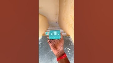 JBL go 3 stair drop test