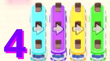 🚌 Bus Puzzle : Parking Jam 🧩 GAMEPLAY Part 4 Levels 28-36 (Android, iOS)