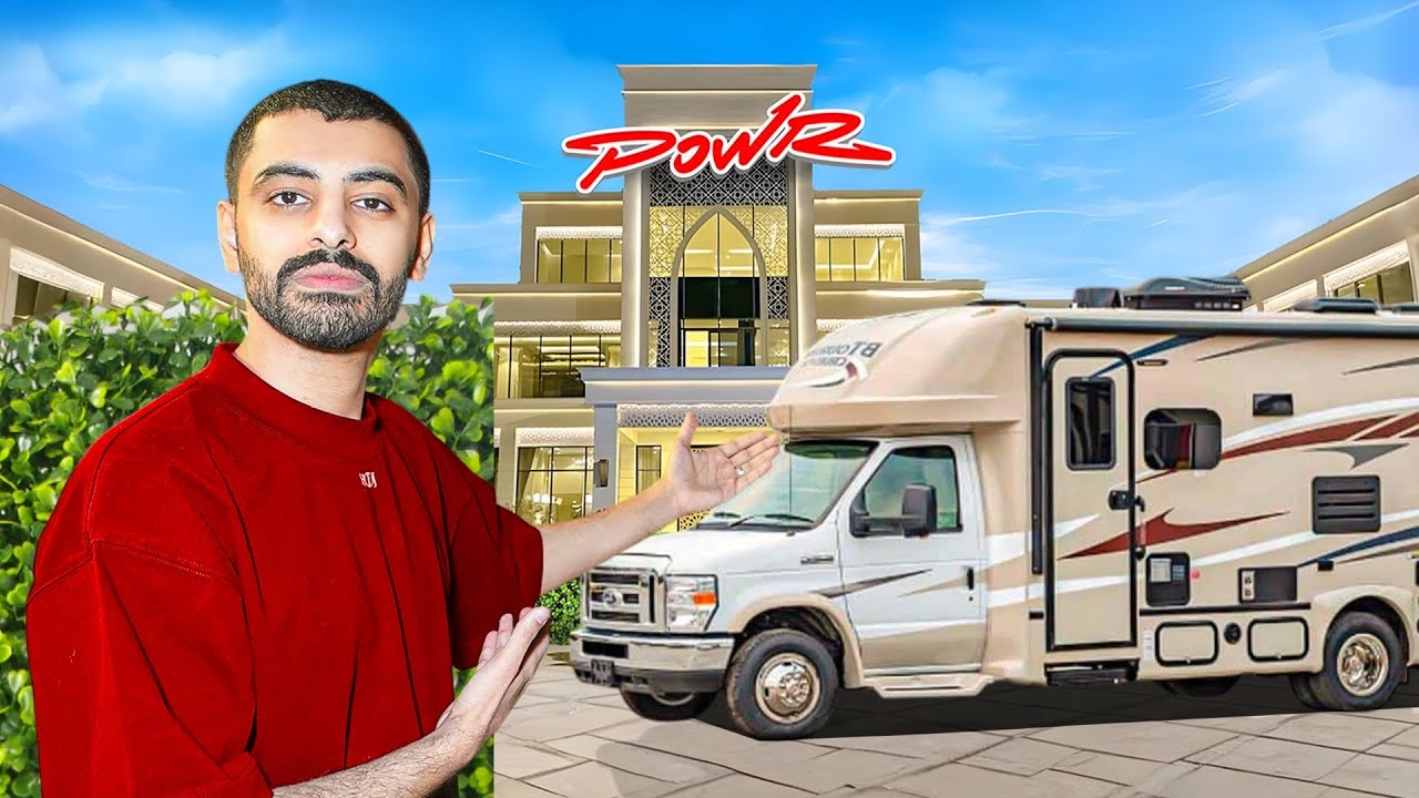 مين الكفو من باور يروح معي في رحلة الكرفان ؟