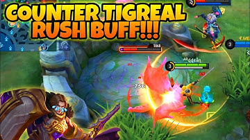 HOW TO COUNTER TIGREAL WHEN FARMING! EASY FARMING TIPS | Mobile Legends