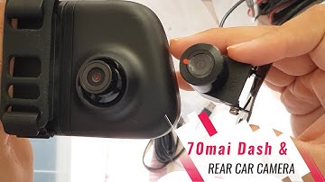 70 Mai MIDrive D07 Car Dash Camera with Midrive RC04 rear camera | 2020 Unboxing | Techno Brine