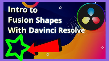 Introduction To Fusion Shapes in Davinci Resolve Pt1