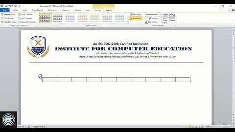 How to create admission form in ms Word | Microsoft Word tutorial