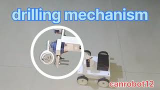 👉 2 in 1|| Robotic arm with drilling mechanism 👈.