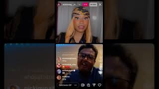 NICKI MINAJ INTERVIEWS the BARBZ. Instagram Live 10/13/21 part 1