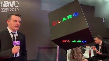 ISE 2019: CLARO Presents Cube LED Display Product