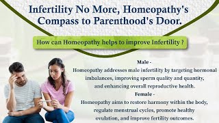 Infertility treatment in homeopathy by dr yogesh jadhav