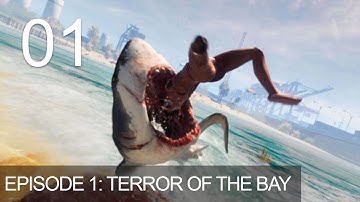 Maneater Episode 1 Terror of the Bay Walkthrough Part 1 Gameplay Become a Maneater