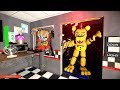 АНИМАТРОНИКИ ПУГАЮТ ОХРАННИКА FNAF COOP ► Garry's Mod