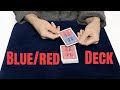 The Blue/Red Deck (color changing deck) - #cardtrick #magic  #cardmagic #davidblaine #sleightofhand 