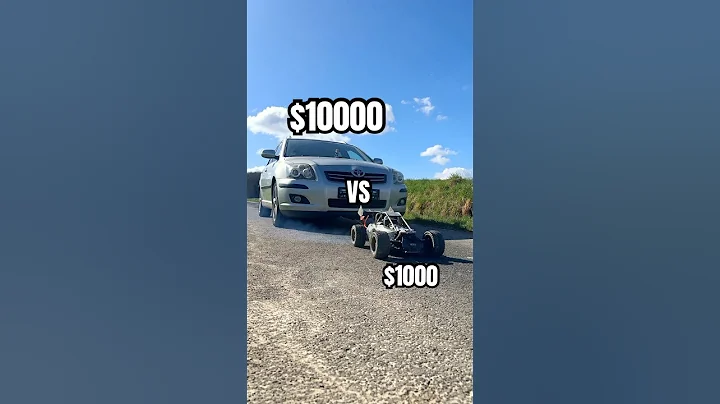 $10 VS $1000 RC VS REAL CAR🚀😳