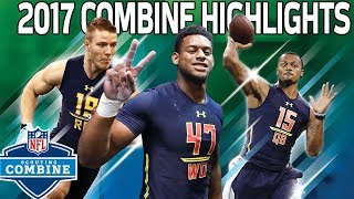 2017 Top Rookies Combine Highlights: McCaffrey, Watson, Fournette & More | NFL Highlights