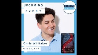 Author Event! Chris Whitaker x Jordy Jordy Moblo